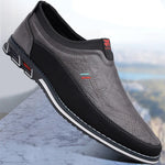 Leather Business Slip-On Shoes