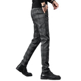 Plaid Casual Pants