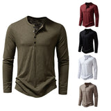 Cotton Long-Sleeve Polo Shirt