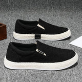Breathable Canvas Slip-On Shoes
