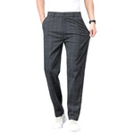 Checkered Stretch Pants