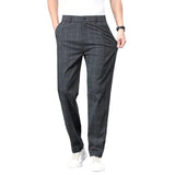 Checkered Stretch Pants