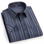 Cotton Shirt with Short Sleeve