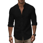 Casual Summer Cotton and Linen Shirt