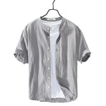 Summer Shirt in Cotton and Linen