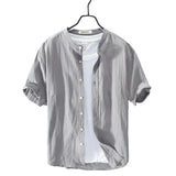 Summer Shirt in Cotton and Linen