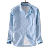 Casual Cotton-Linen Shirt