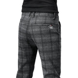 Plaid Casual Pants