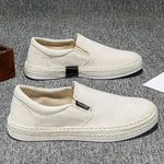 Elegant Canvas Slip-On Shoes