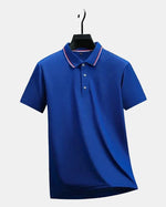 Split Tipped Pique Polo