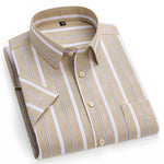 Cotton Shirt with Short Sleeve