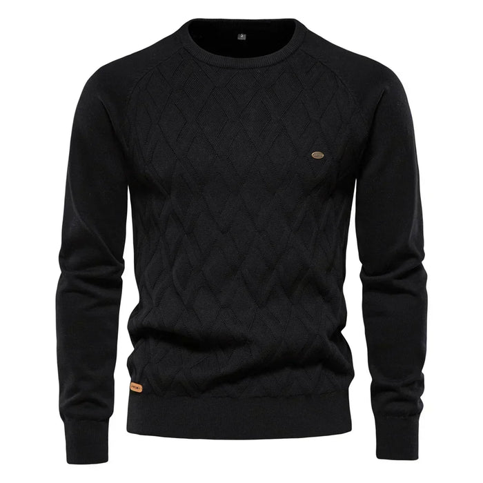 Theodor Men's Knit Sweater, Diamond