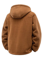 Elegant Wool Wind-Resistant Jacket