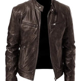 Leather jacket