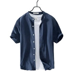 Summer Shirt in Cotton and Linen