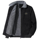 Elegant Corduroy Fleece Jacket