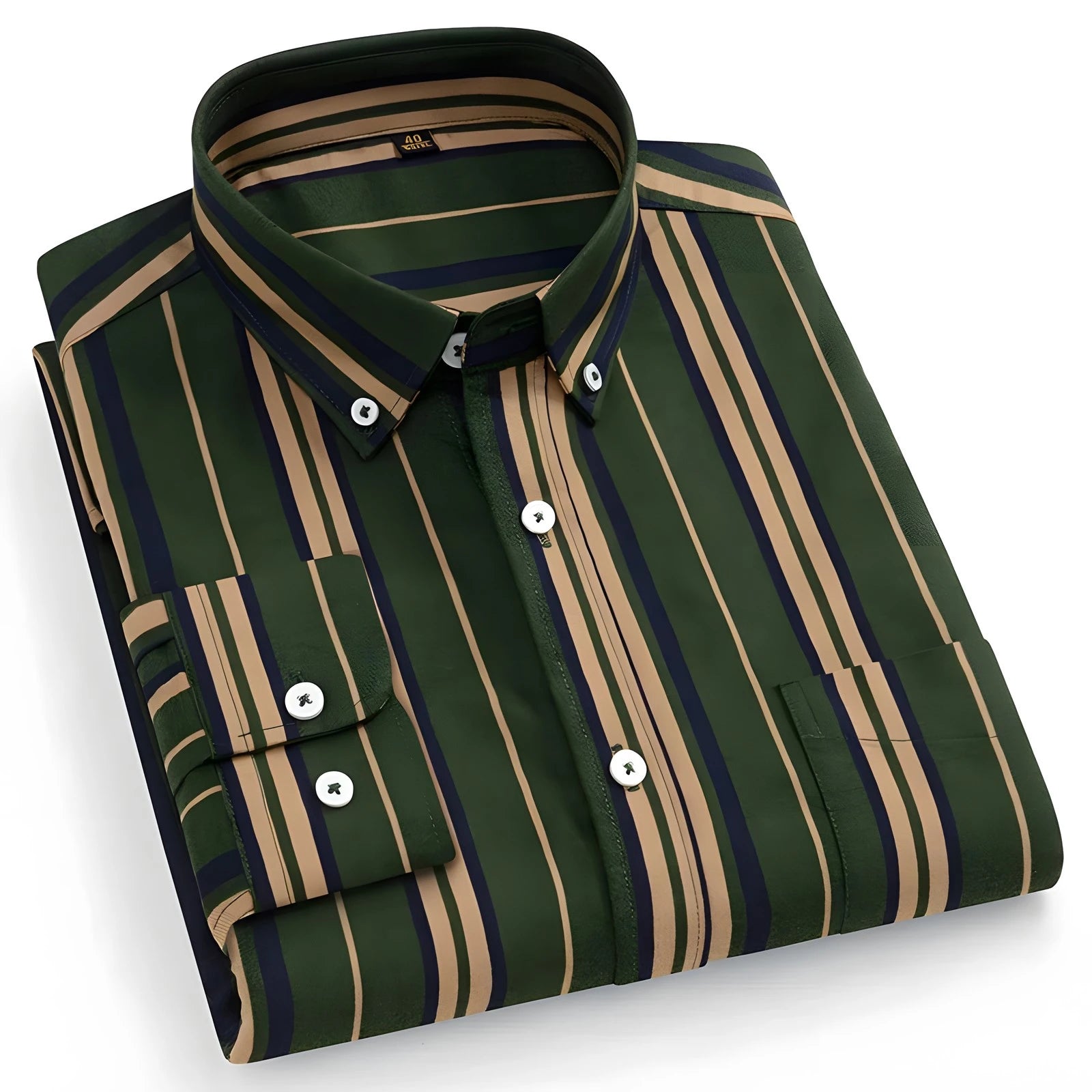 Cotton Oxford Shirt Green