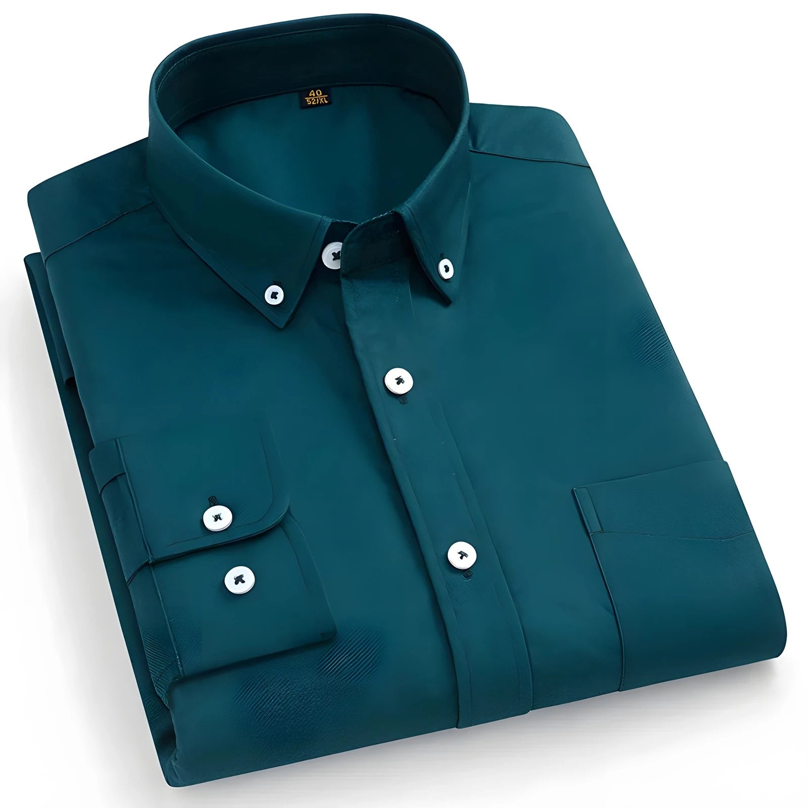 Cotton Oxford Shirt Dark Green