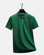 Split Tipped Pique Polo
