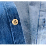 Denim Shirt with Short Sleeves