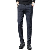 Plaid Casual Pants