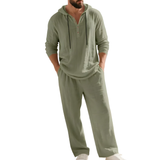 Zalecta - Linen Loungewear Set