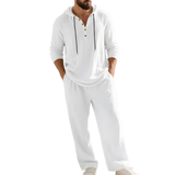 Zalecta - Linen Loungewear Set