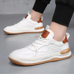 High-Sole Leather Shoes
