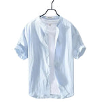 Summer Shirt in Cotton and Linen