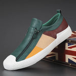 Leather Zip Shoes