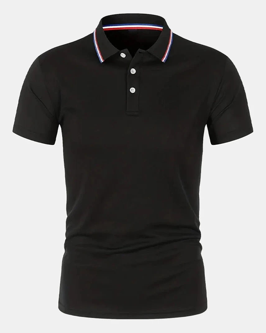 Men's Polo Shirt in Black