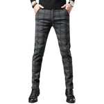 Plaid Casual Pants