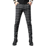 Plaid Casual Pants