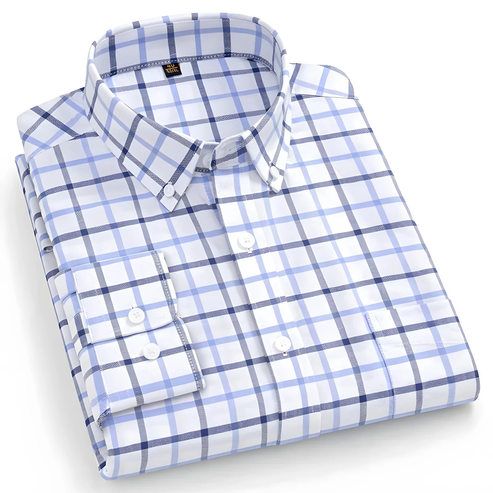 Cotton Oxford Shirt Blue