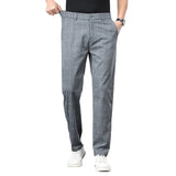 Checkered Stretch Pants