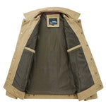 Elegant Cotton Wind Jacket