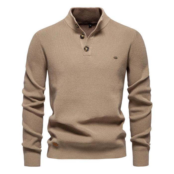 Konrad Men's Button Sweater