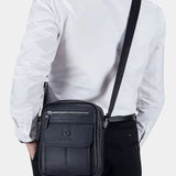 Simon™ - Leather Messenger Bag