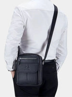 Simon™ - Leather Messenger Bag