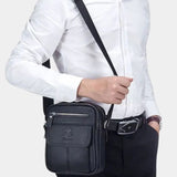 Simon™ - Leather Messenger Bag