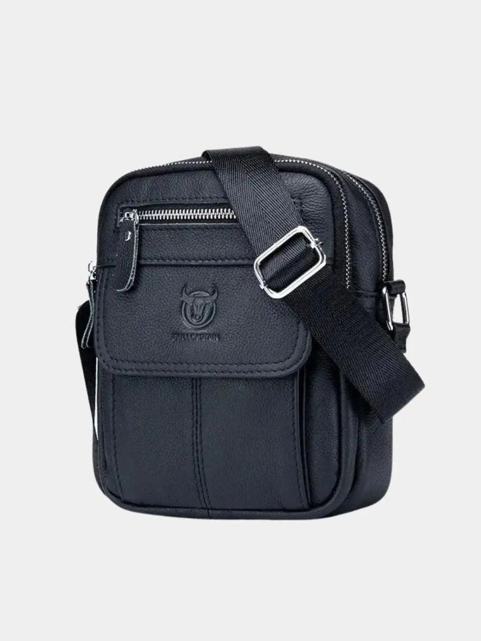 Simon Men's Leather Messenger Bag