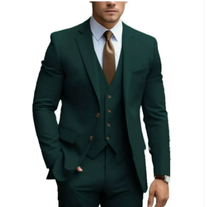 Suit - Structured Collar with Soft Shoulder
