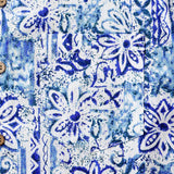 Hawaiian Geometric Floral Print Summer Shirt