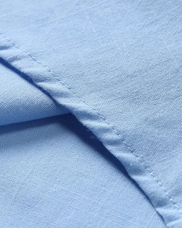 Men's Linen Polo Shirt