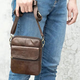 Tobias™ - Leather Crossover Bag