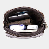 Tobias™ - Leather Crossover Bag
