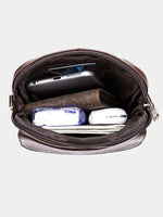 Tobias™ - Leather Crossover Bag