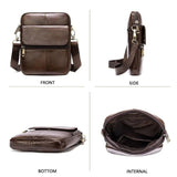 Tobias™ - Leather Crossover Bag