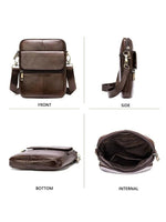 Tobias™ - Leather Crossover Bag