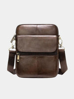Tobias™ - Leather Crossover Bag